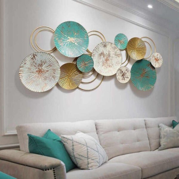 Metal Wall Art Decorative Wall Decor Wall Hangings - Image 2