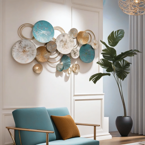 Metal Wall Art Decorative Wall Decor Wall Hangings - Image 3